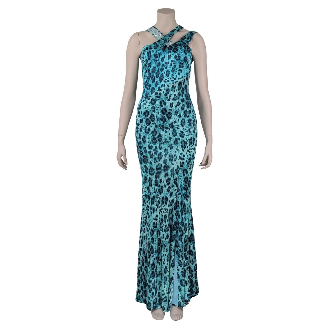 Maxi vestido con estampado animal de la Colección Otoño 2012 en venta
