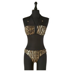 Animal print bikini ROBERTO CAVALLI Beachwear New with tag
