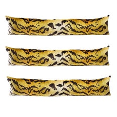 Animal Print Le Tiger Lumbar or Body Down Fill Pillow in Style of Scalamandre