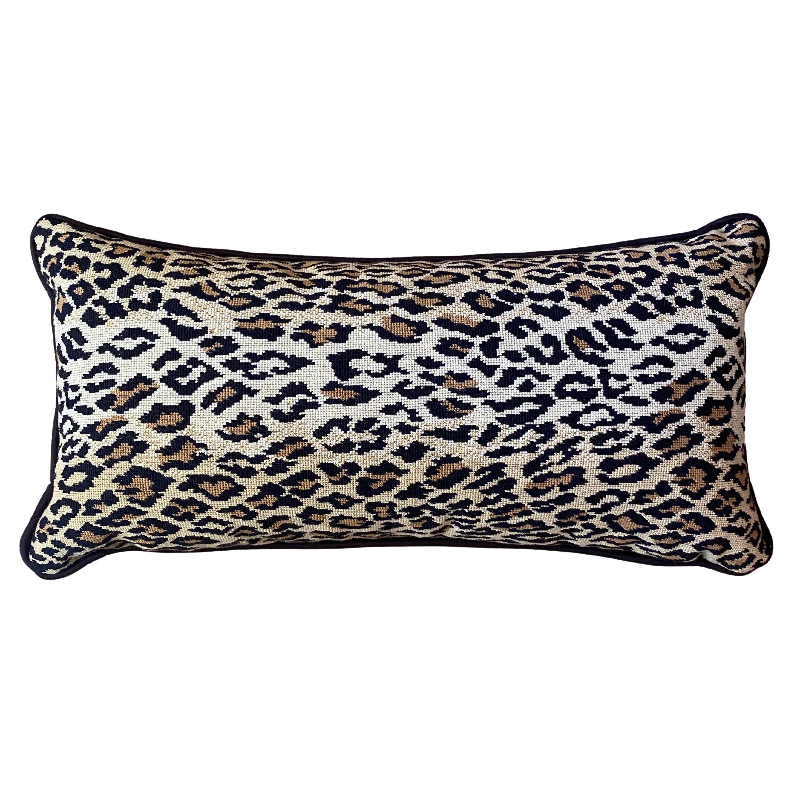 Animal Print Lumbar Pillow