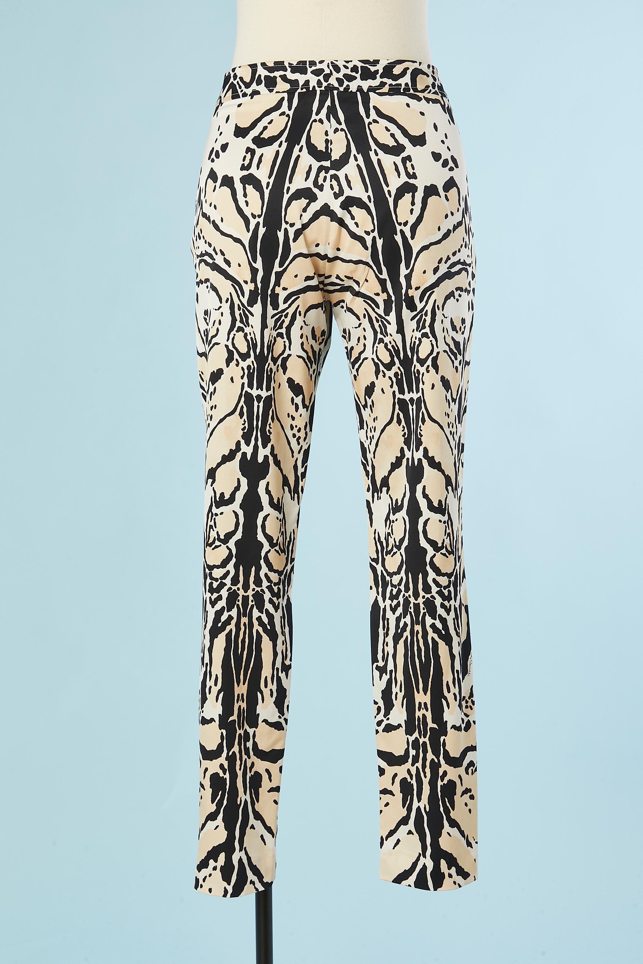 Women's Animal printed trouser Roberto Cavalli  For Sale