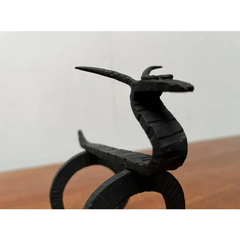 20th Century Animal Sculpture in Wrought Iron, 1960s For Sale