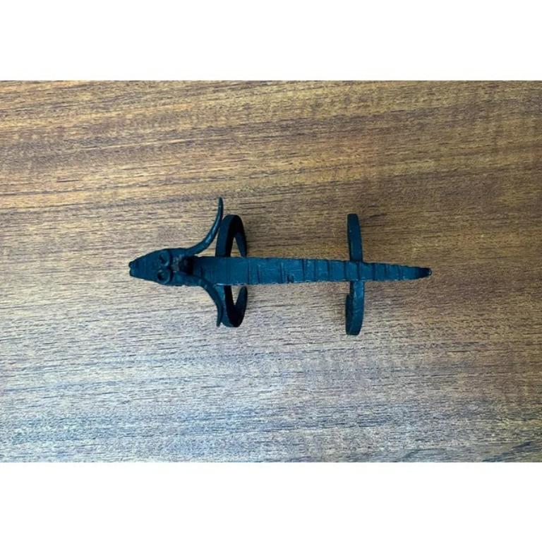 Animal Sculpture in Wrought Iron, 1960s For Sale 2