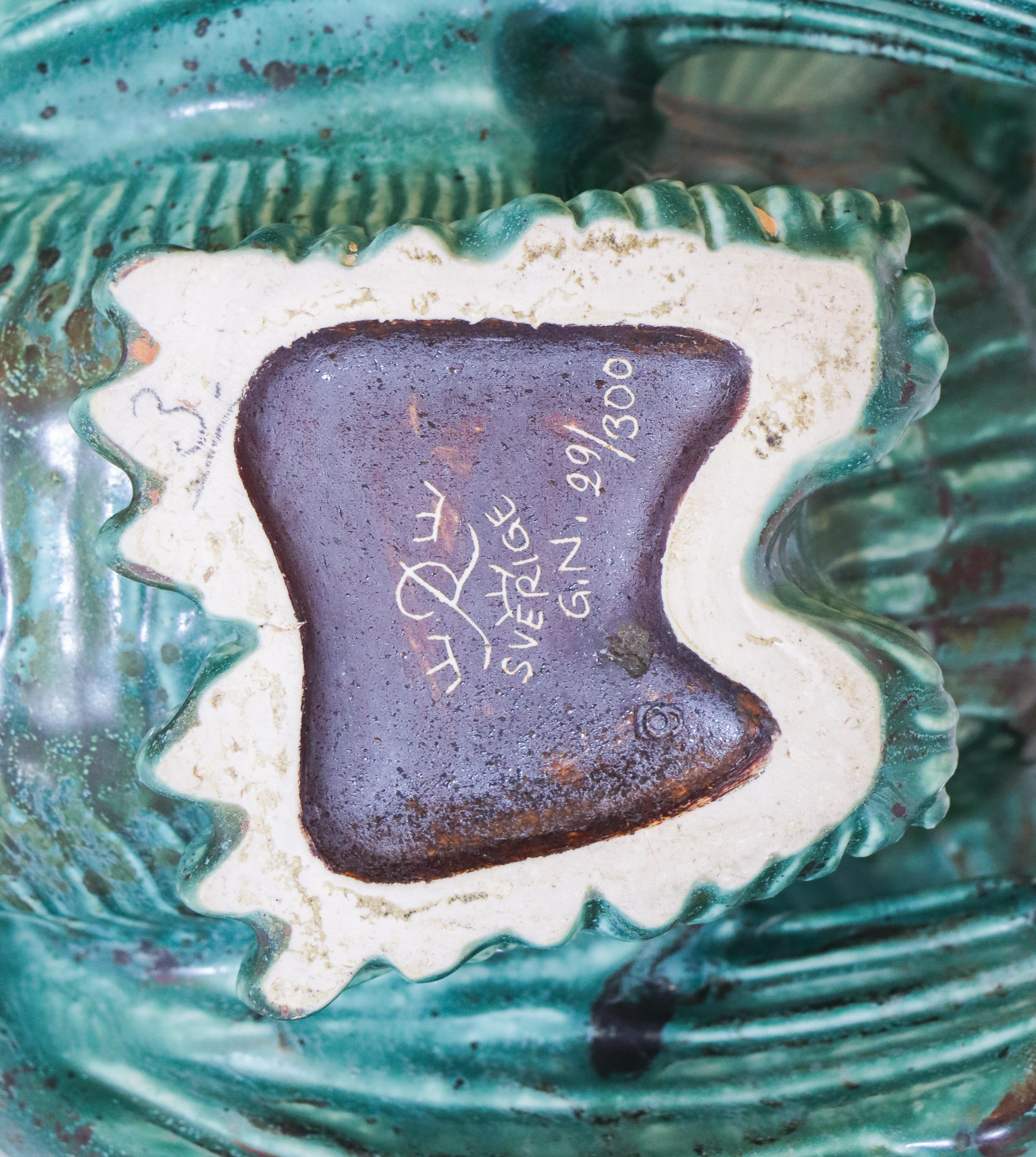 Scultura animale di un gallo cedrone Gunnar Nylund Rörstrand Metà del XX secolo in vendita 5