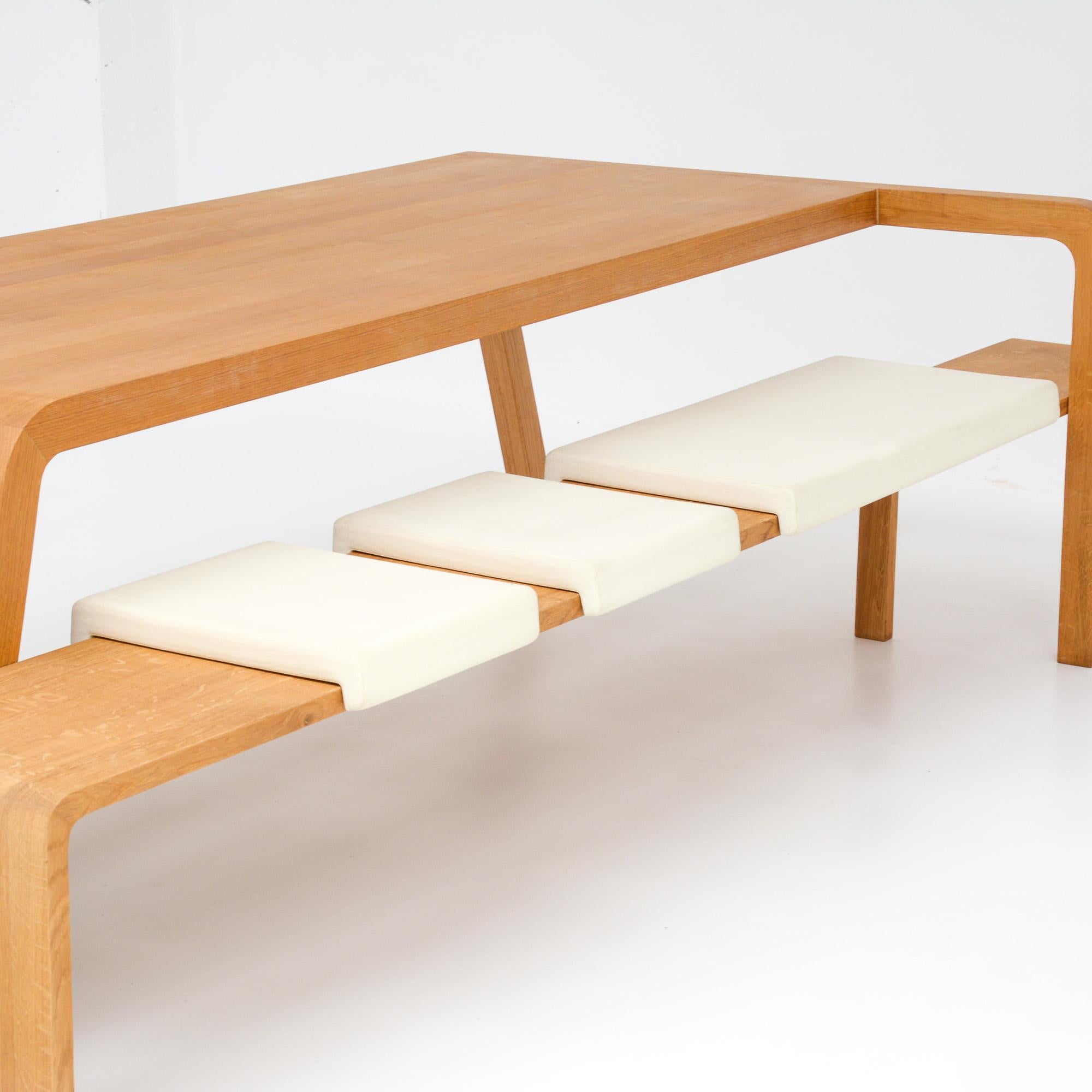 Oak Animal Table by Deevie Vermetten