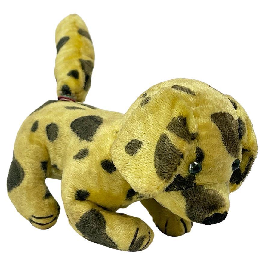 Animal Wind-up toy dog with spin tail, 1950s For Sale