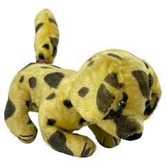 Animal Wind-up toy dog with spin tail, 1950s