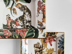 Animalia, Contemporary Porcelain Pocket Emptier, Two Sizes, by Vito Nesta