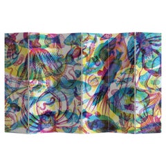 Animalia Room Divider Screen 6panel RGB Lights Interactive by Carnovsky