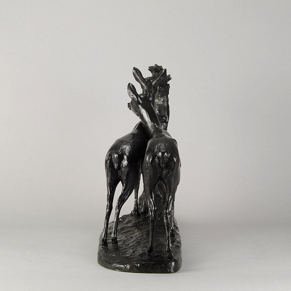 Early 20th Century Animalier Bronze Entitled 