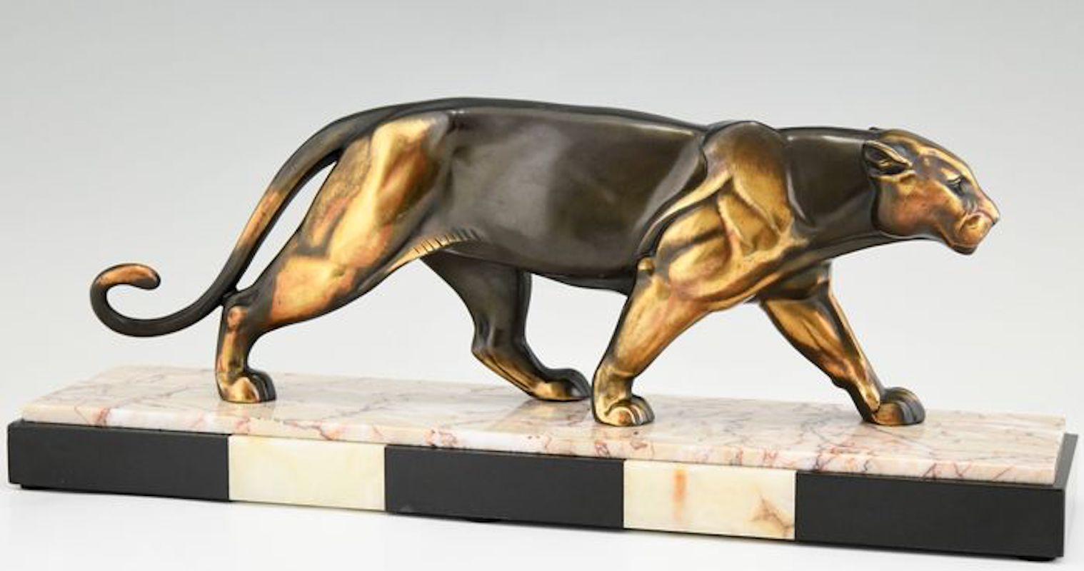 French Animalier Bronze Sculpture by Alexander Ouline