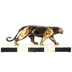 Animalier Bronze Sculpture by Alexander Ouline