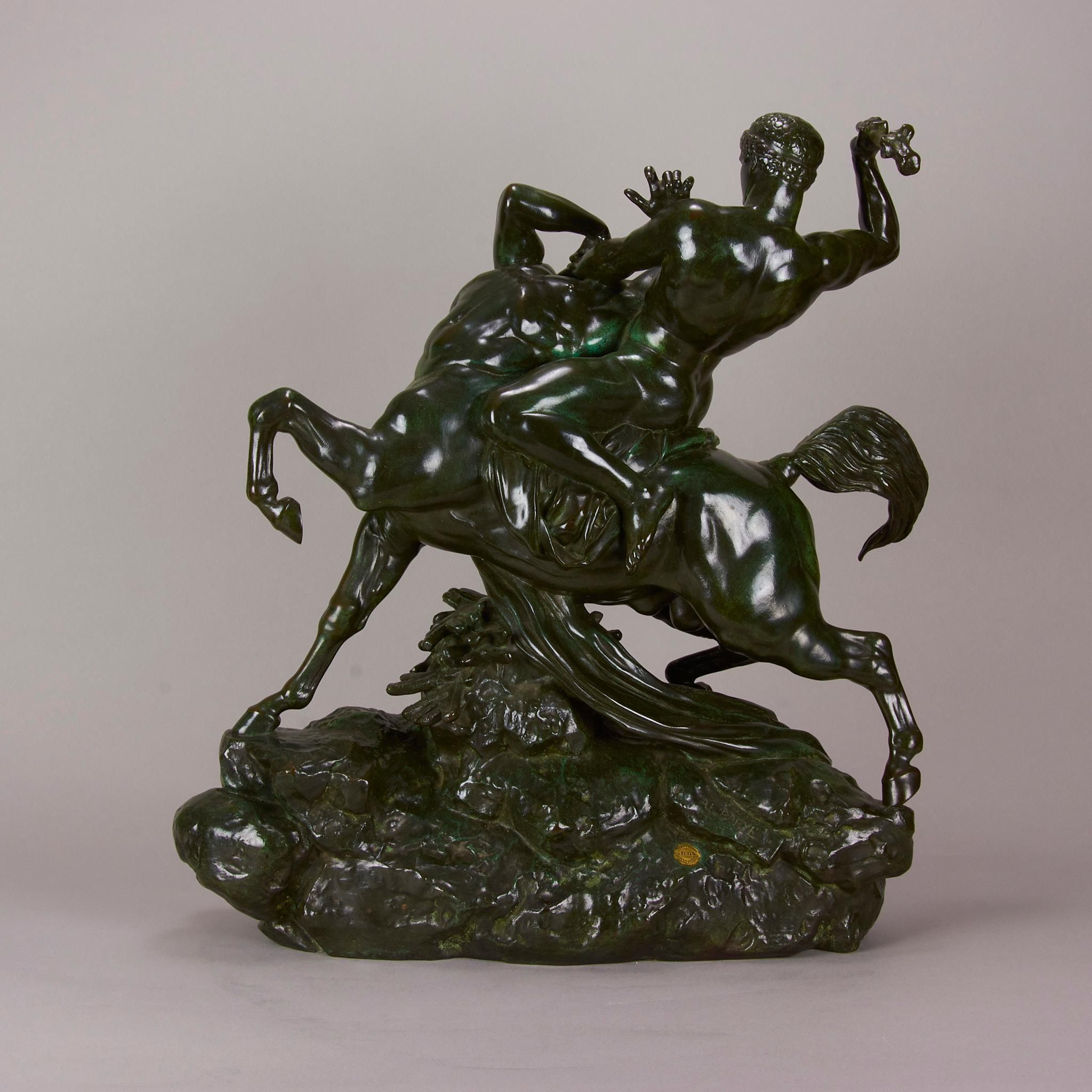 Sculpture animalière Thésée et le Centaure d'Antoine L Barye Excellent état - En vente à London, GB