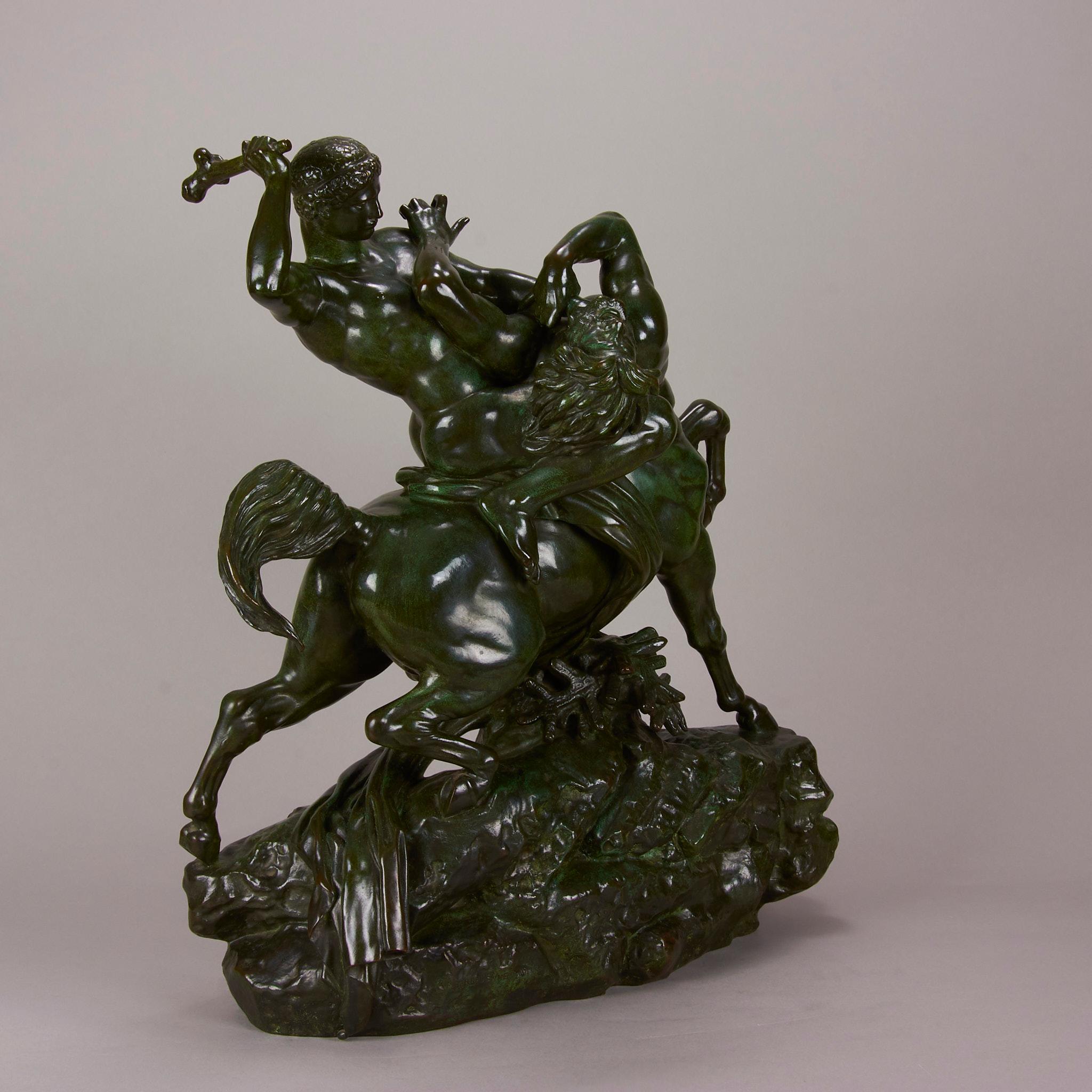 Sculpture animalière Thésée et le Centaure d'Antoine L Barye en vente 1