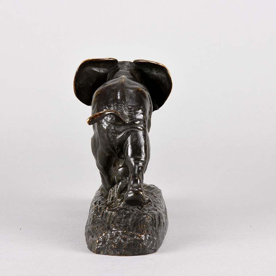 Animalier Bronze Study Entitled 'Elephant Du Senegal' by Antoine L Barye In Excellent Condition In London, GB