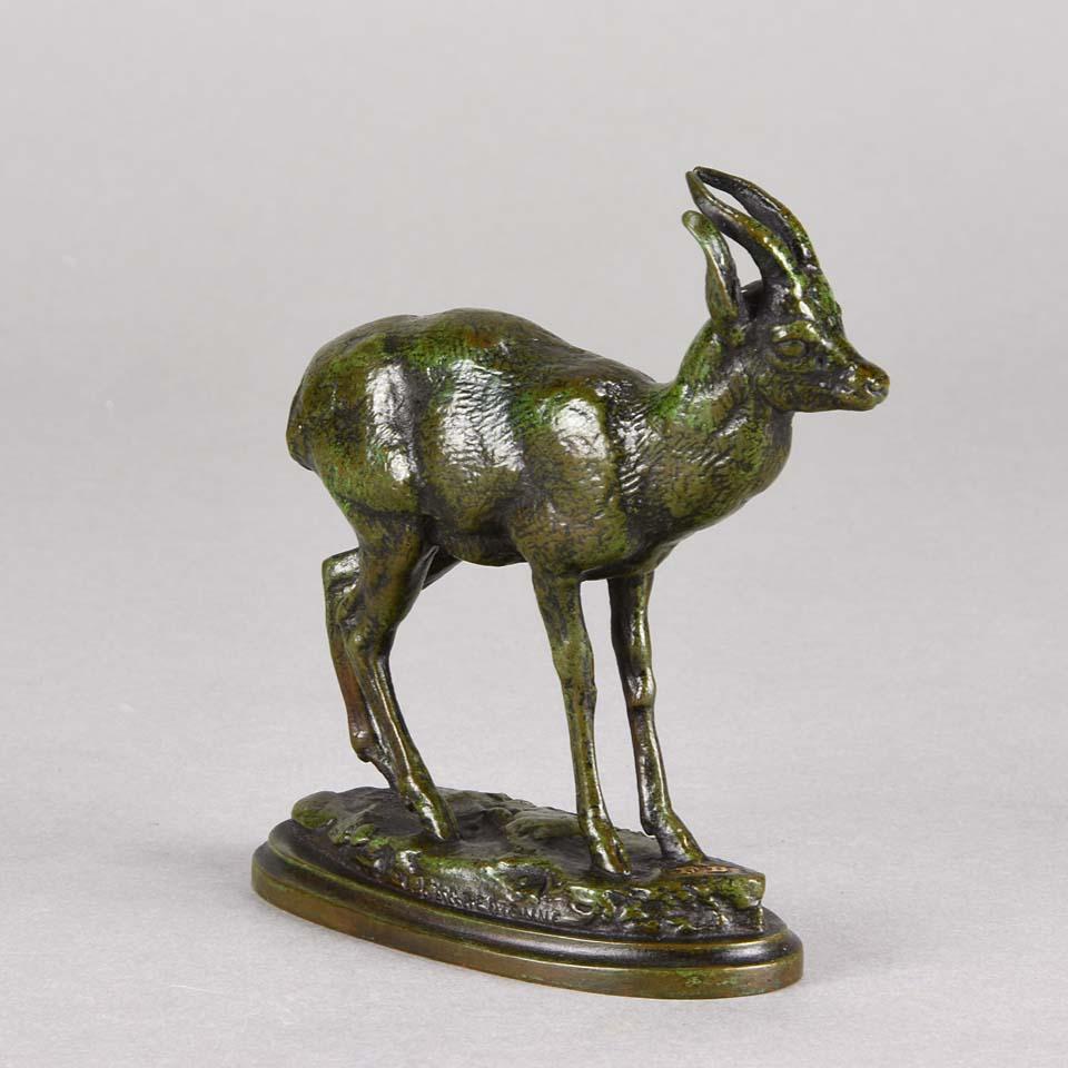Victorian Animalier Bronze Study Entitled 
