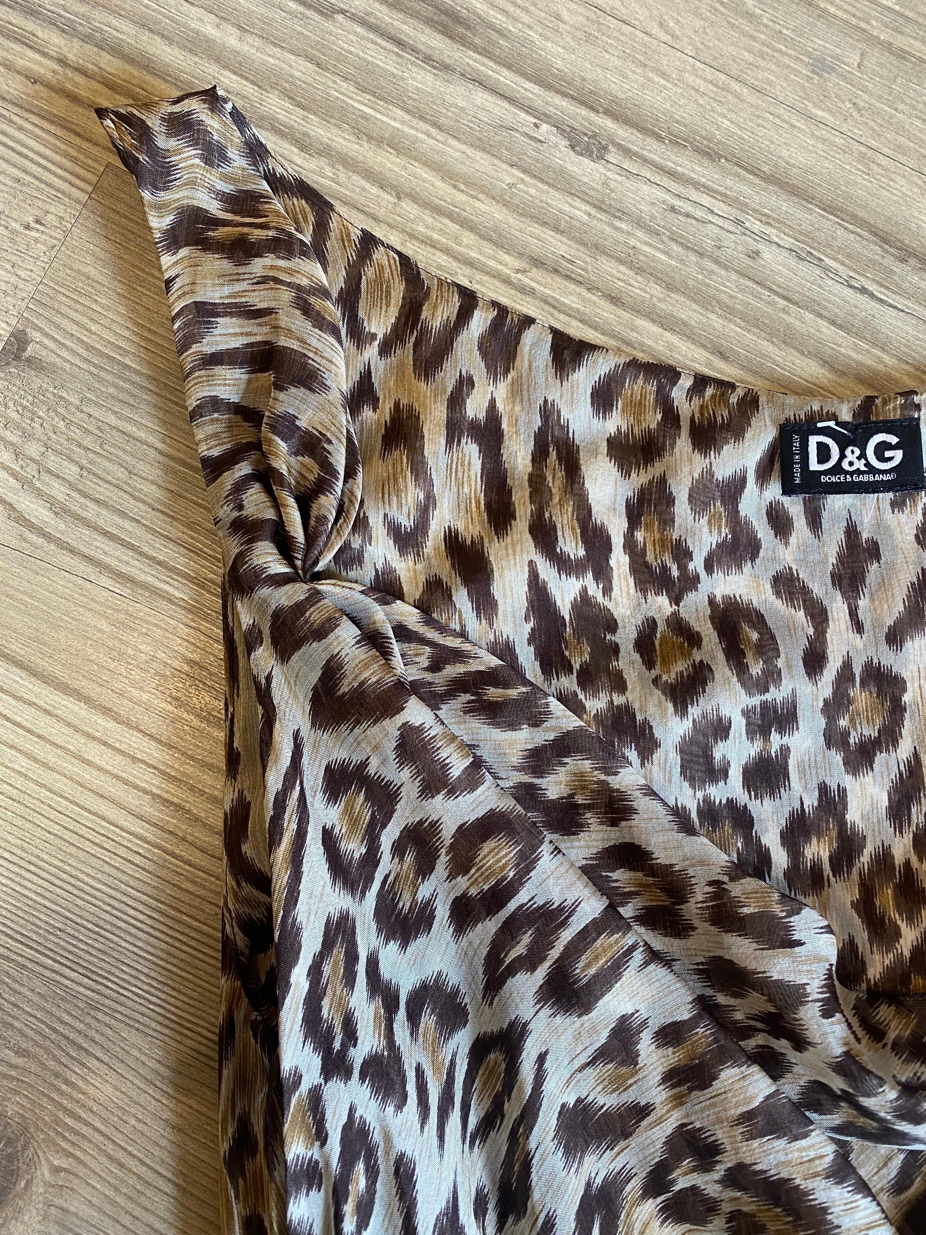 Animalier Dress D&G For Sale 3