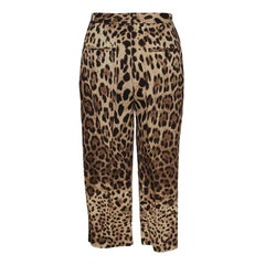 Dolce & Gabbana Animalier Pants size 42