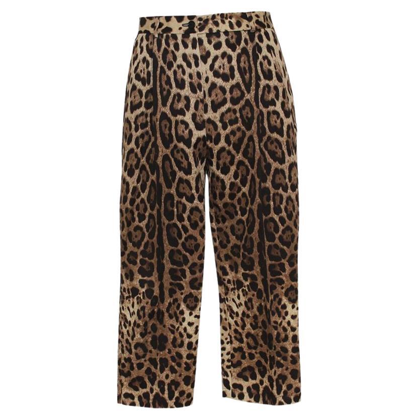 DOLCE and GABBANA Suede Patchwork Pants at 1stDibs