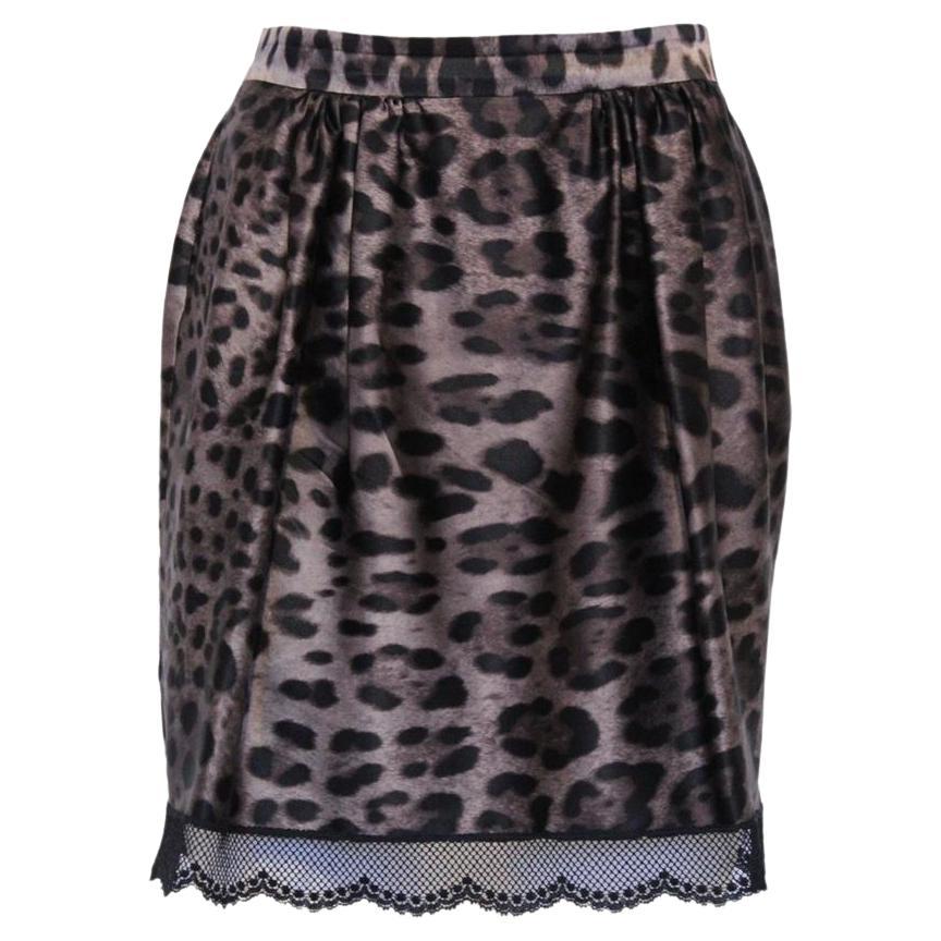 Dolce & Gabbana Animalier skirt size 38