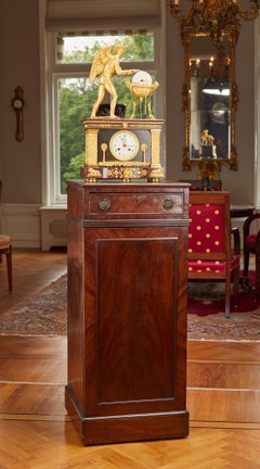 Animated Louis XVI/ Empire mantel clock