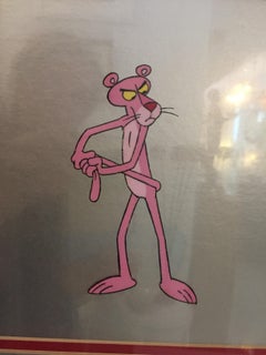 Animation Cell of the Pink Panther