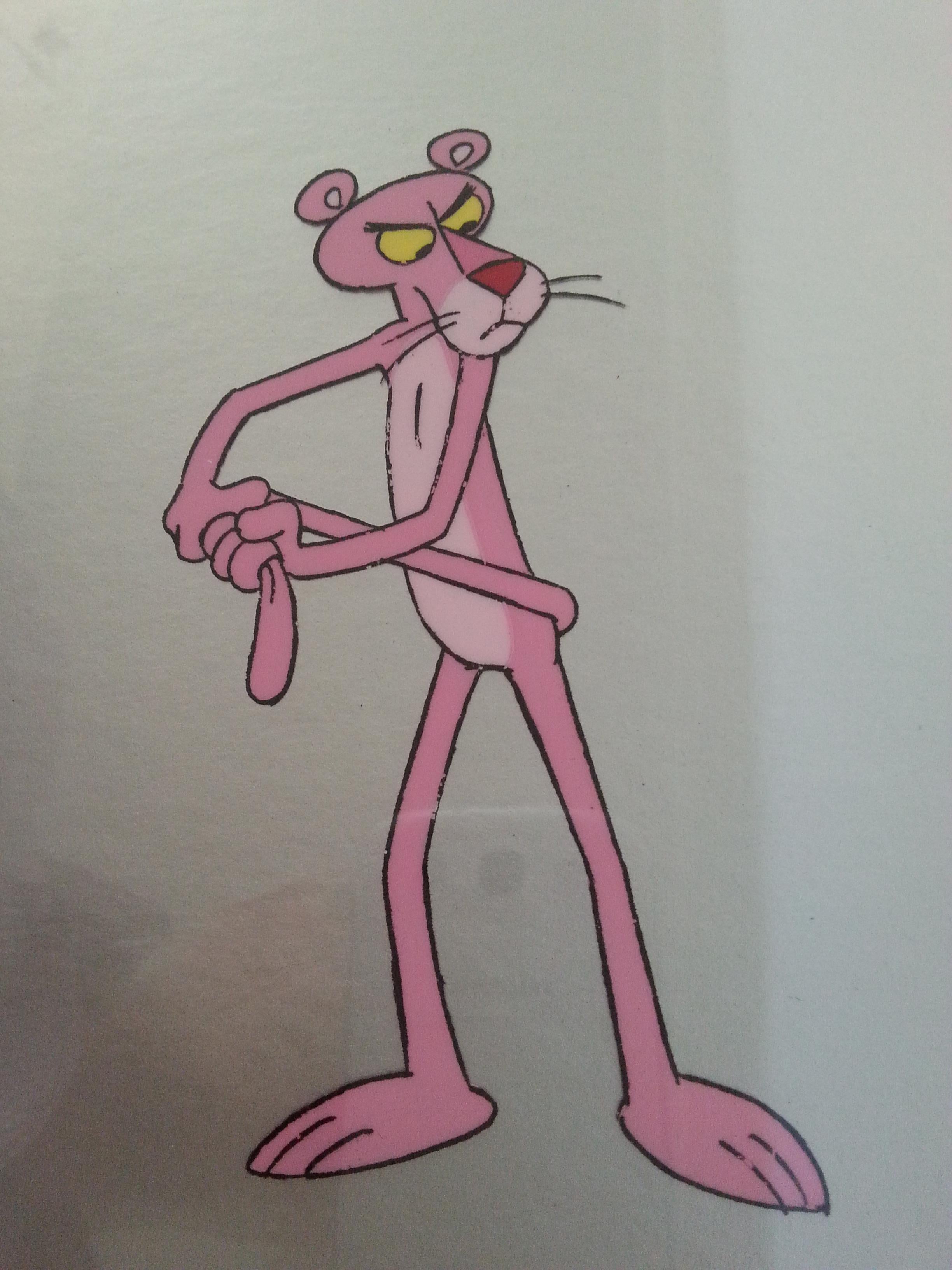sad pink panther