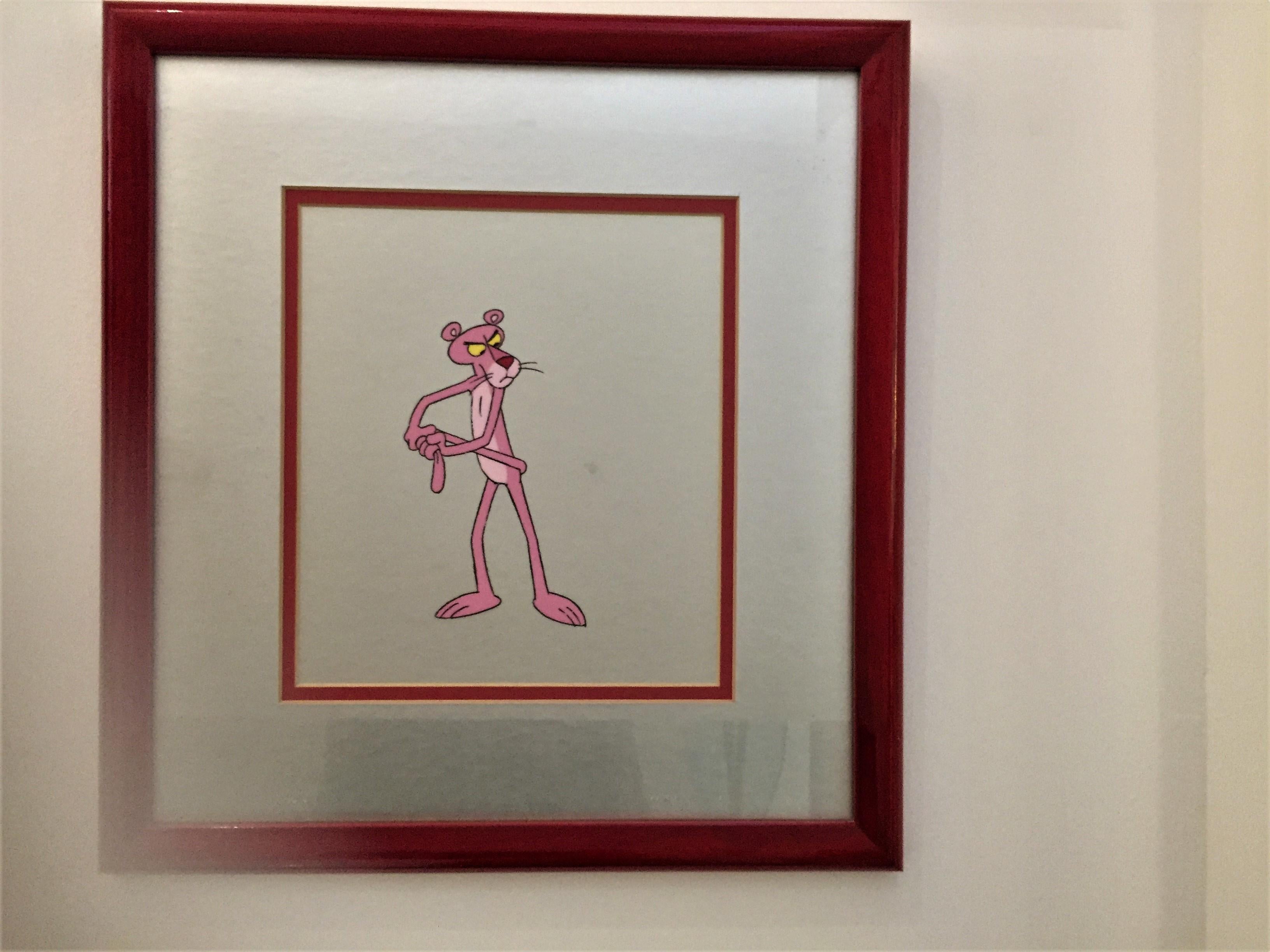 Modern Animation Cell of the Pink Panther