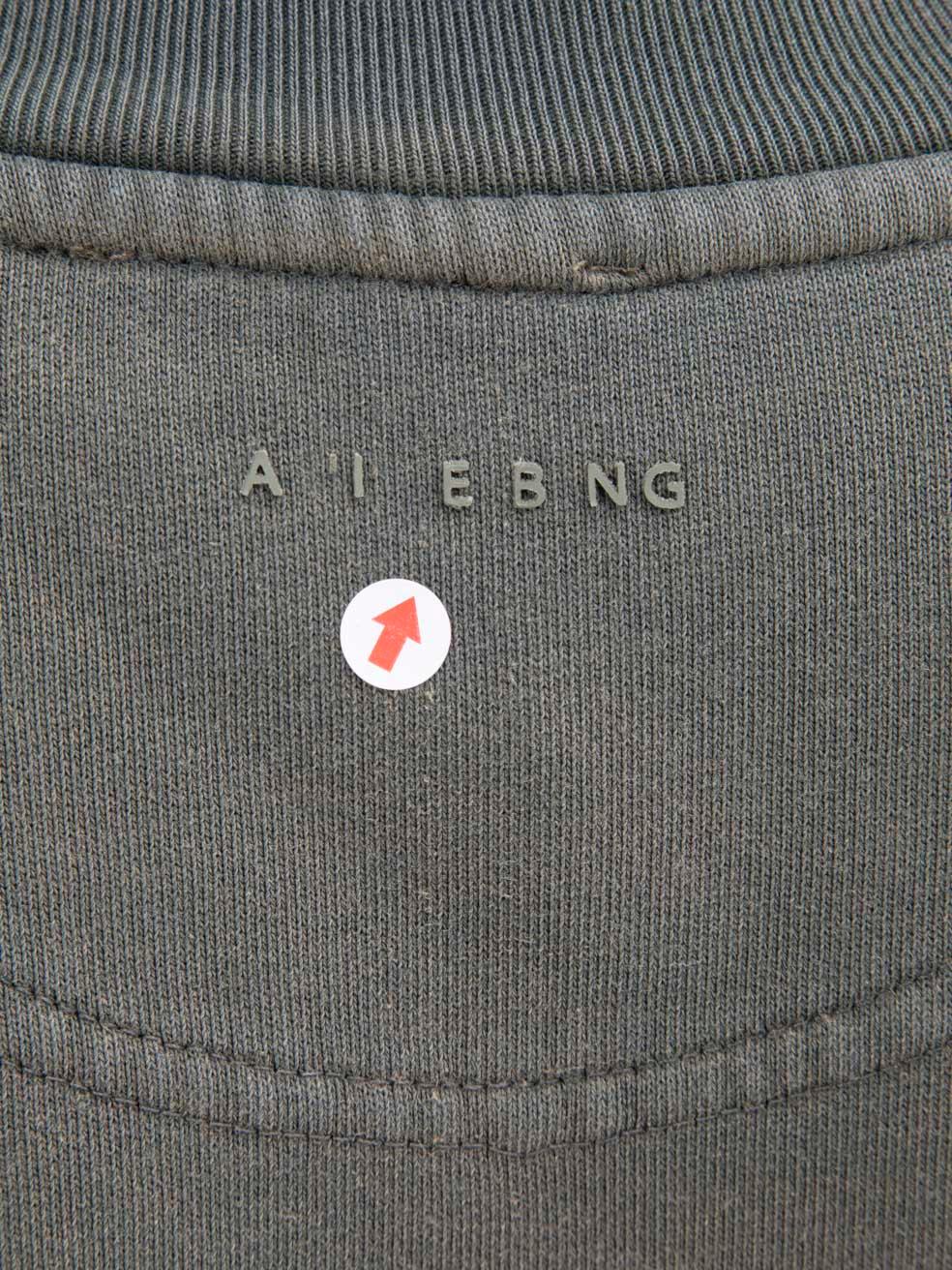 Women's Anine Bing Green Logo California Print Sweatshirt Size XS