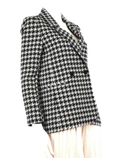 Anine Bing Houndstooth Quinn Blazer Size XS