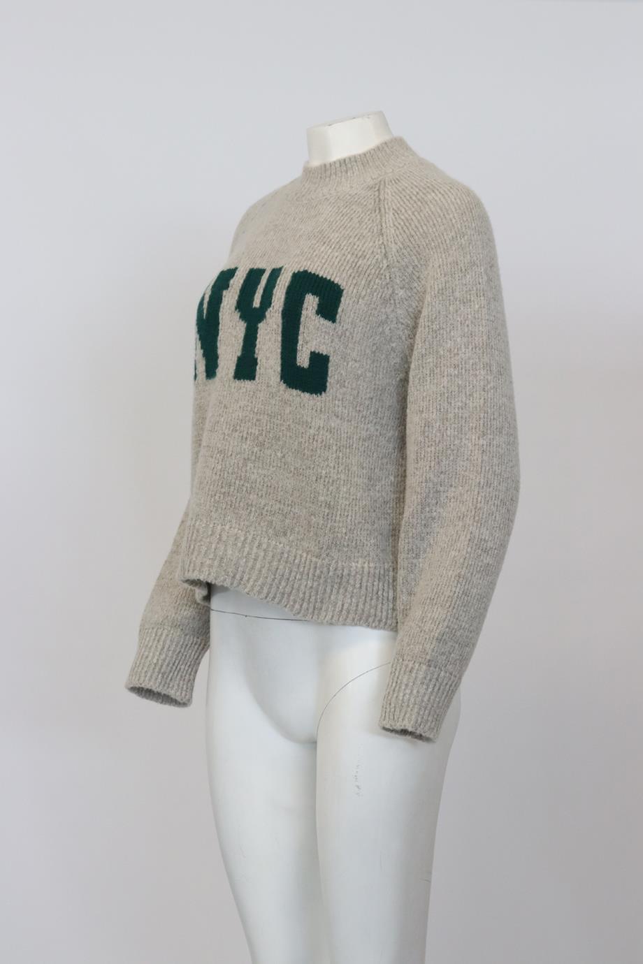 anine bing nyc sweater