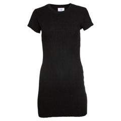 Anine Bing, Ribbed dress in black