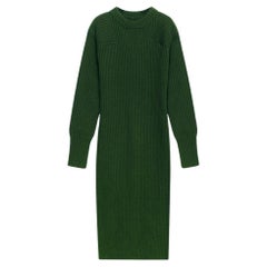 Anine Bing Ribbed Wool Blend Dress