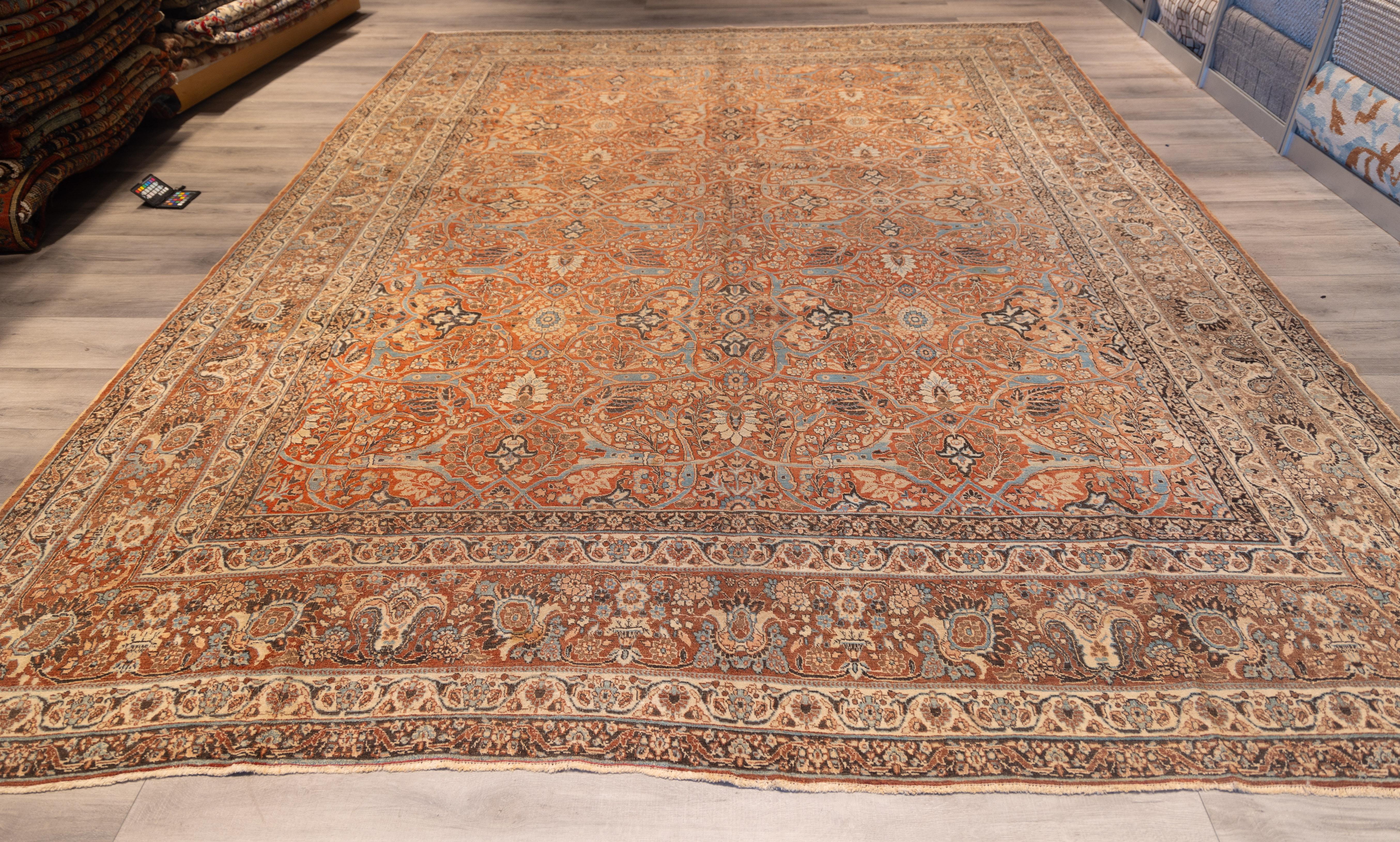 Tabriz Anique 20th century Hadj jalili tabriz For Sale