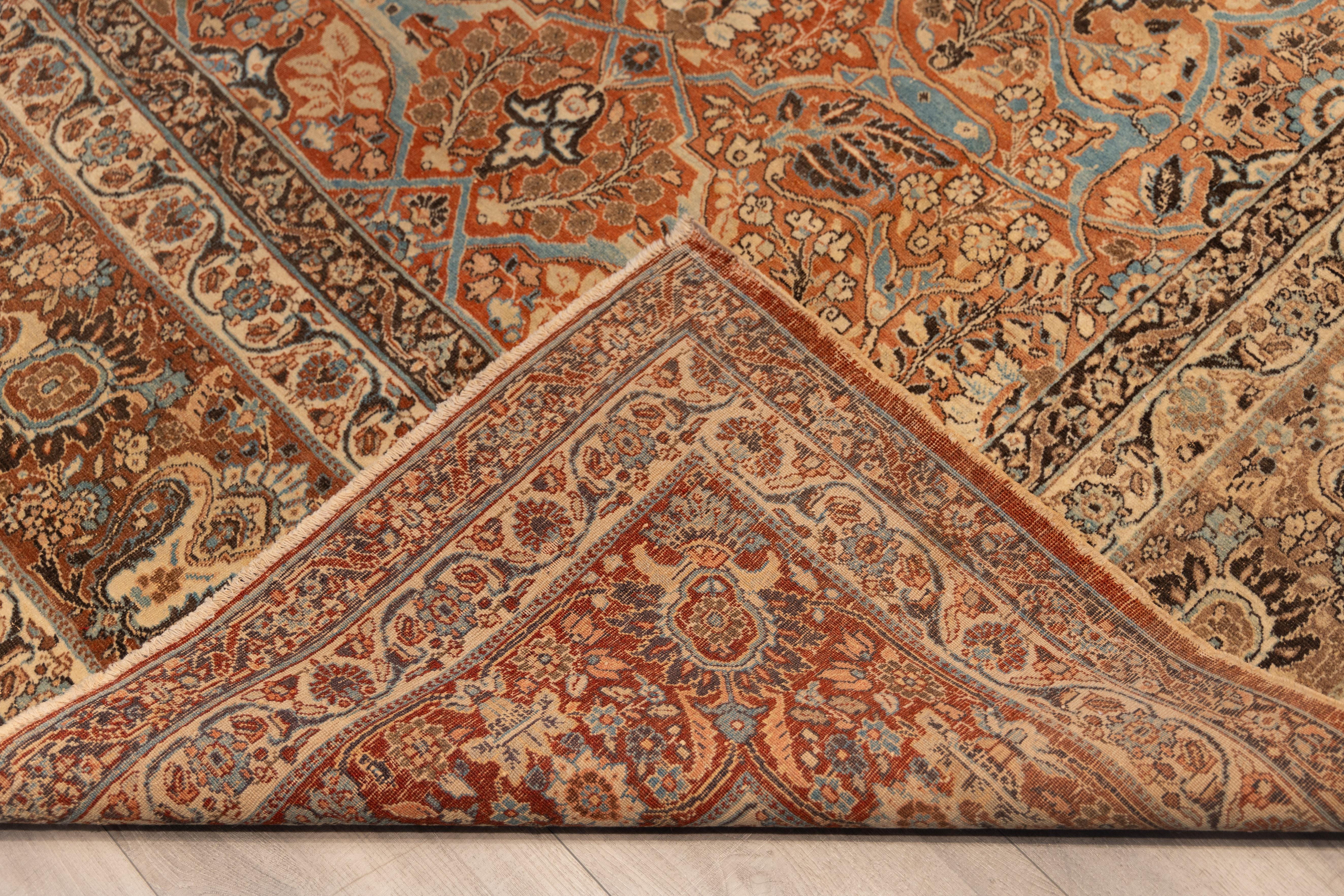 Persian Anique 20th century Hadj jalili tabriz For Sale