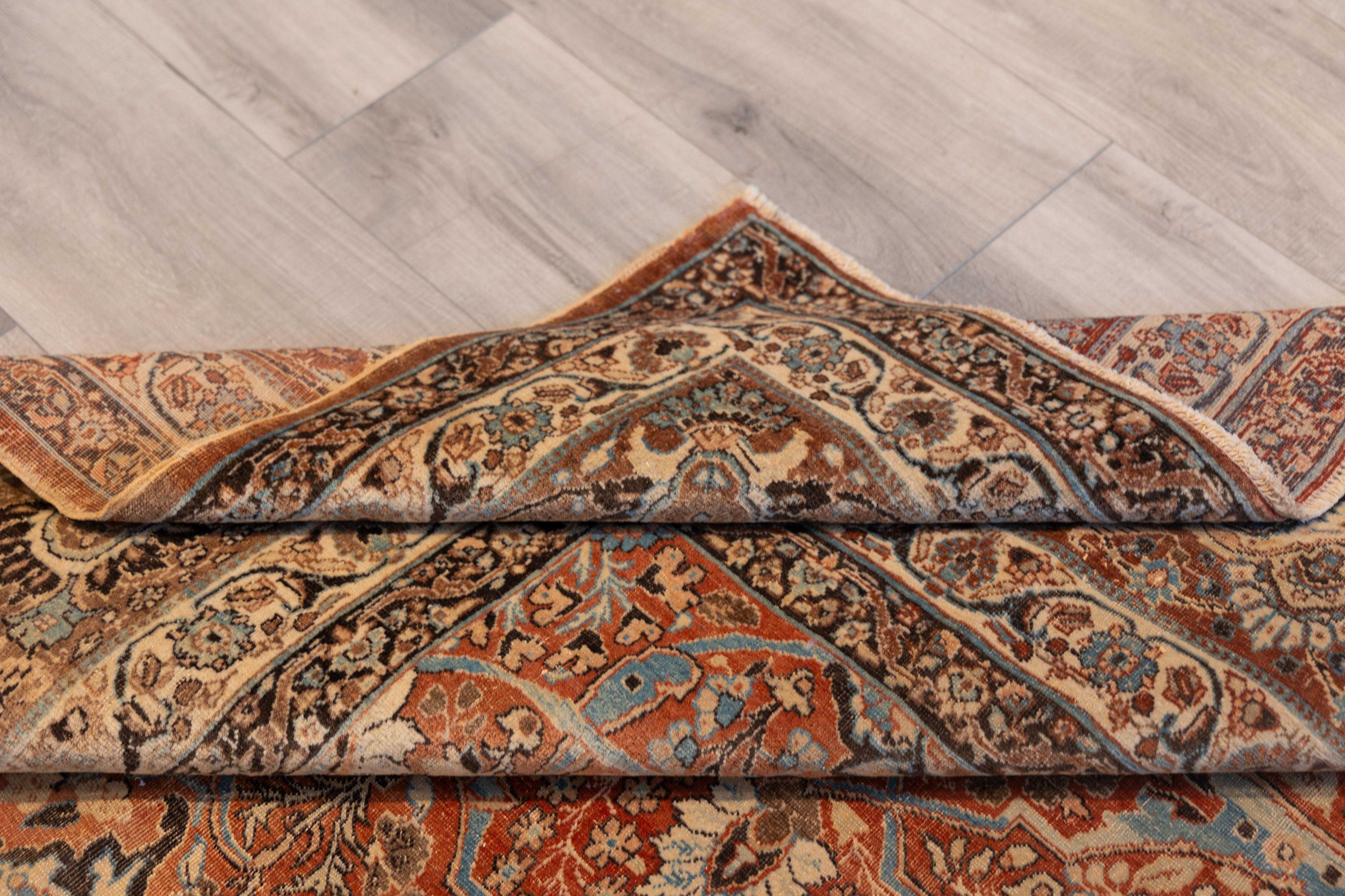 Hand-Woven Anique 20th century Hadj jalili tabriz For Sale