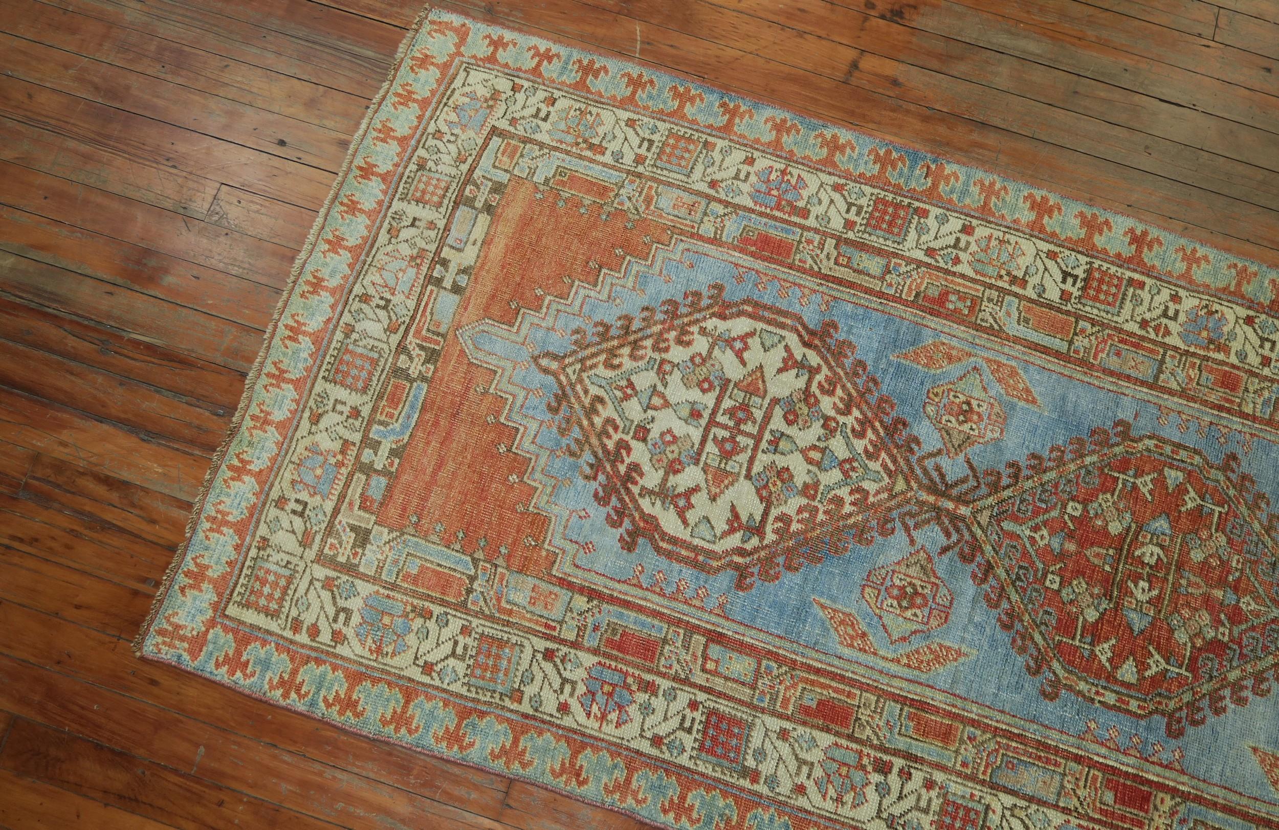 Anique Tribal Persian Serab Runner, 20th Century For Sale 1