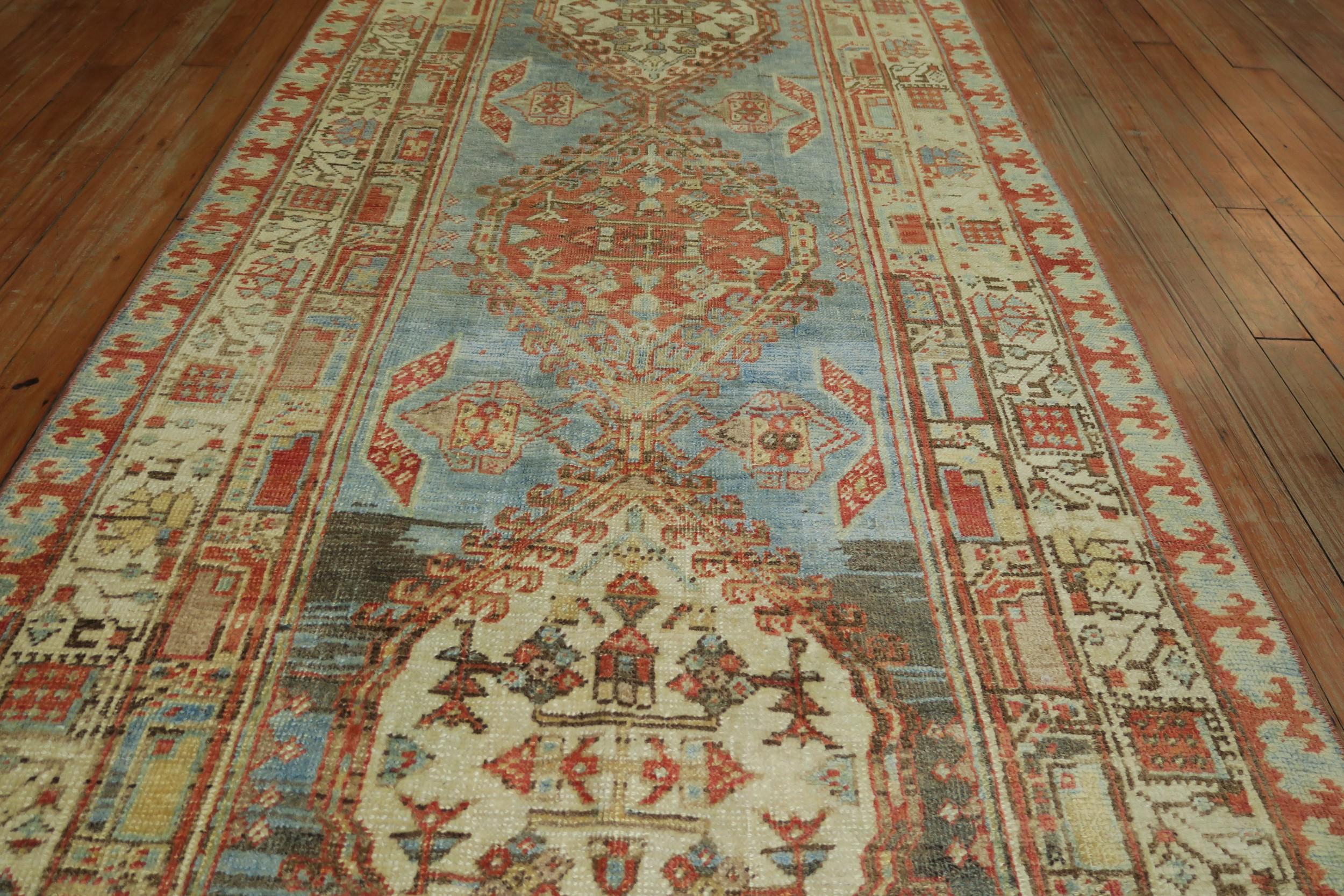 Anique Tribal Persian Serab Runner, 20th Century For Sale 2