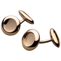 Anish Kapoor 18 Karat Rose Gold Cufflinks "Water Form I" 2013