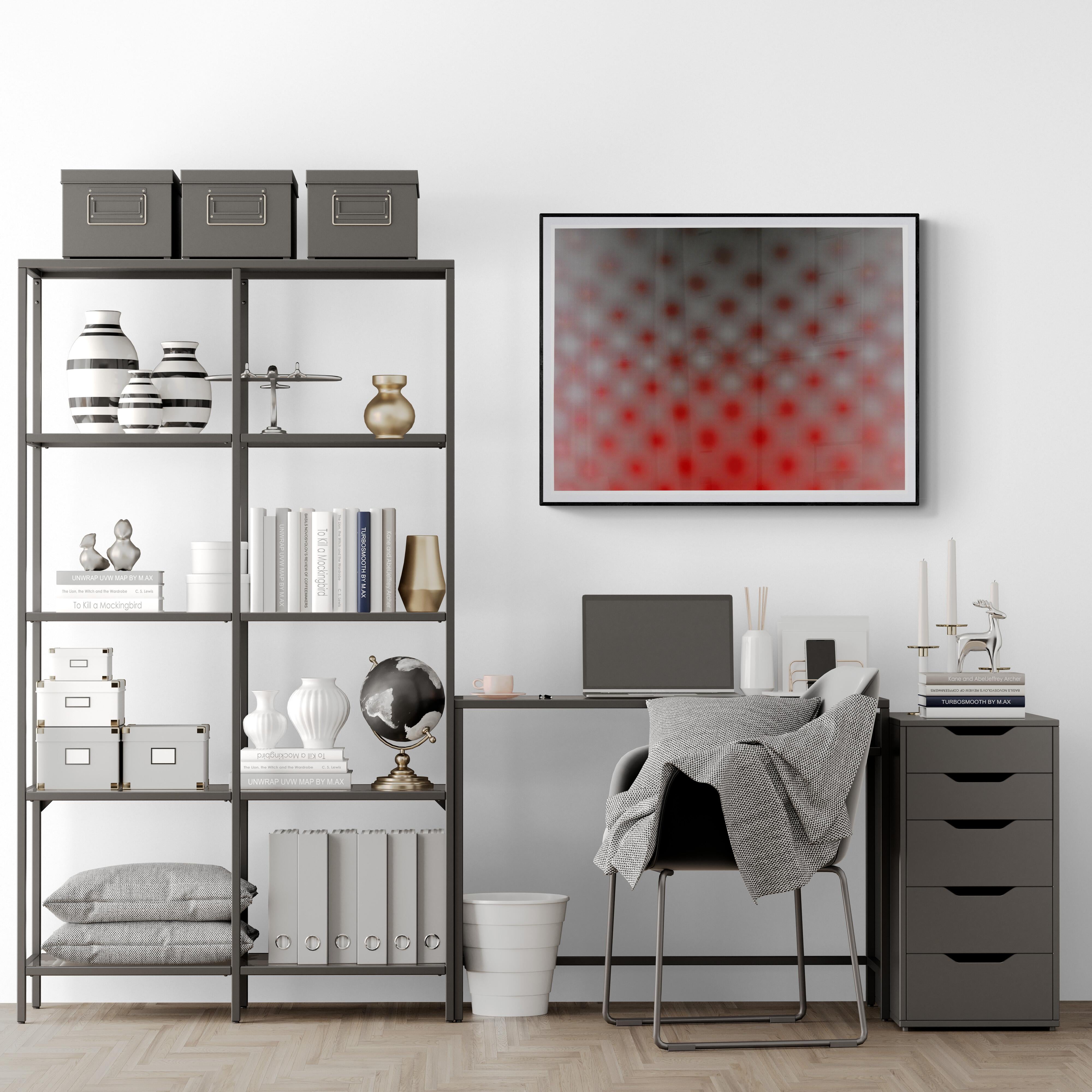 ANISH KAPOOR - MOIRÉ. Limited edition etching Hand signed. Contemporary, Modern - Brown Abstract Print by Anish Kapoor