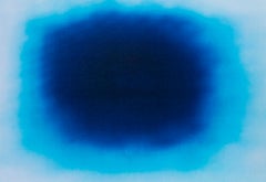 Breathing Blue -- Digital Print, Blue, Abstract Art by Anish Kapoor