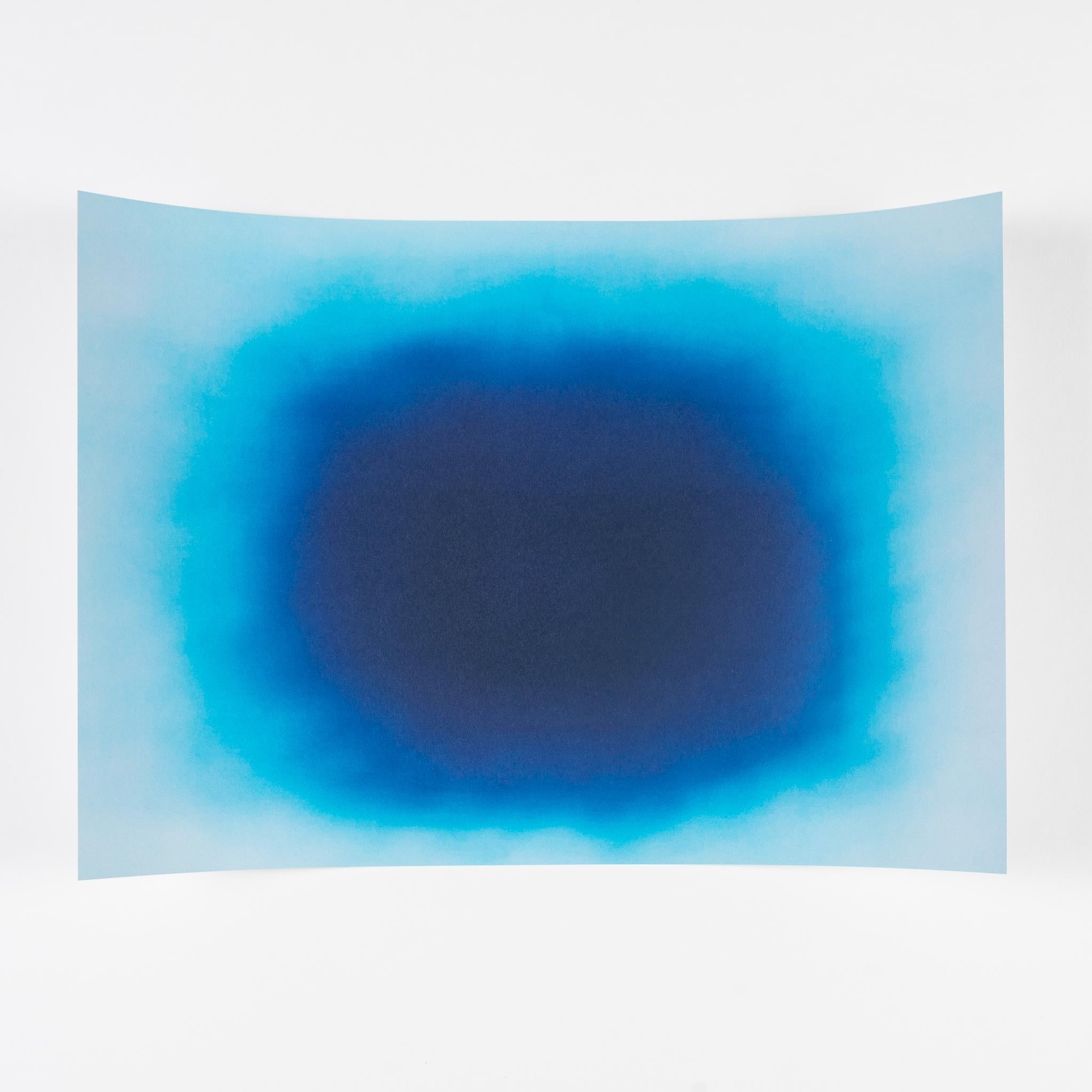 Breathing Blue - Print by Anish Kapoor