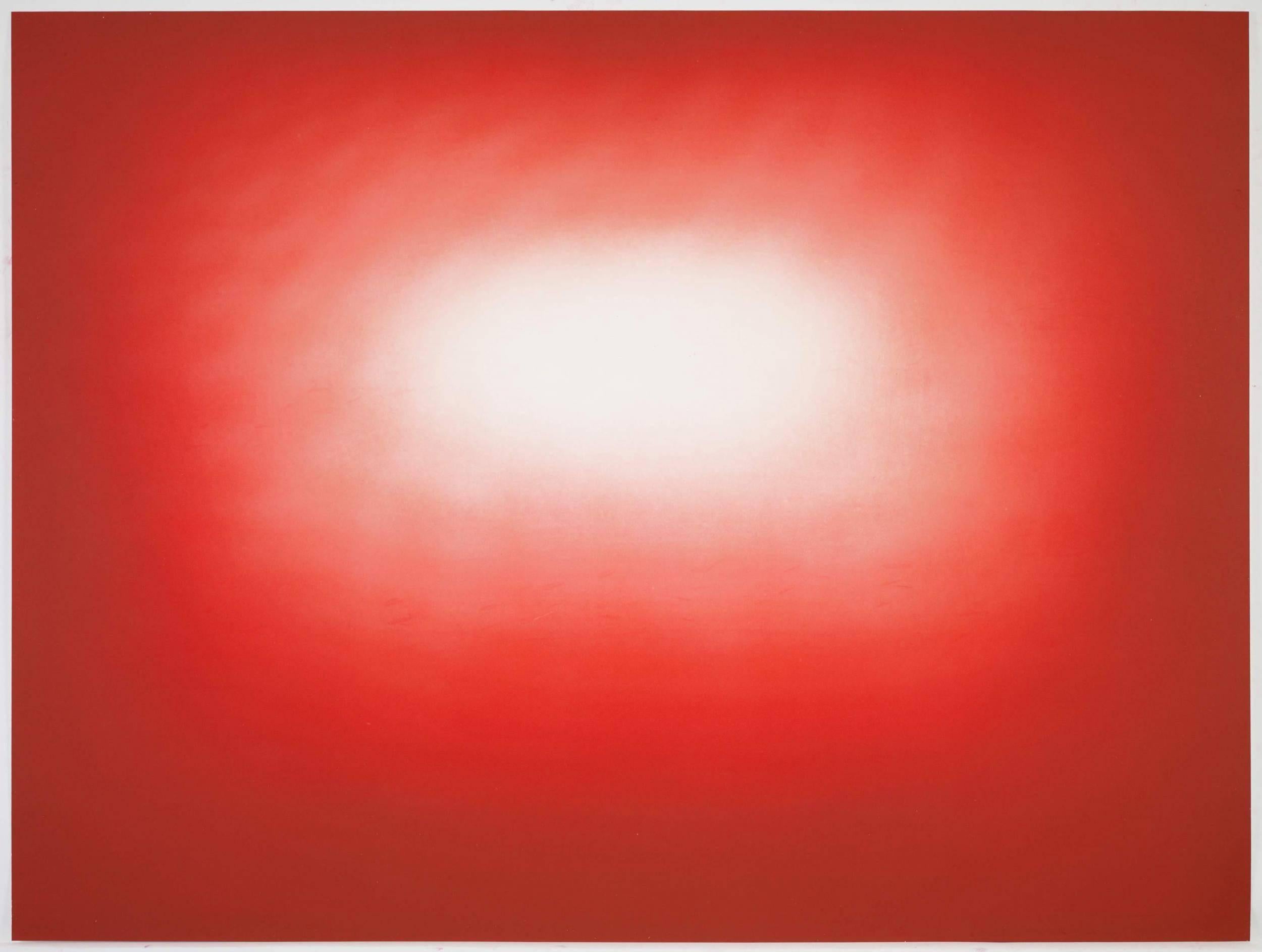 Anish Kapoor Abstract Print - Red Shadow (09)