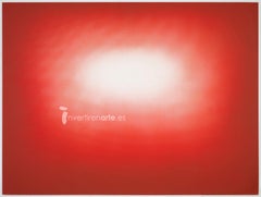 Red Shadow. Spiritual & deep etching by Kapoor. Contemplative and modern vision.