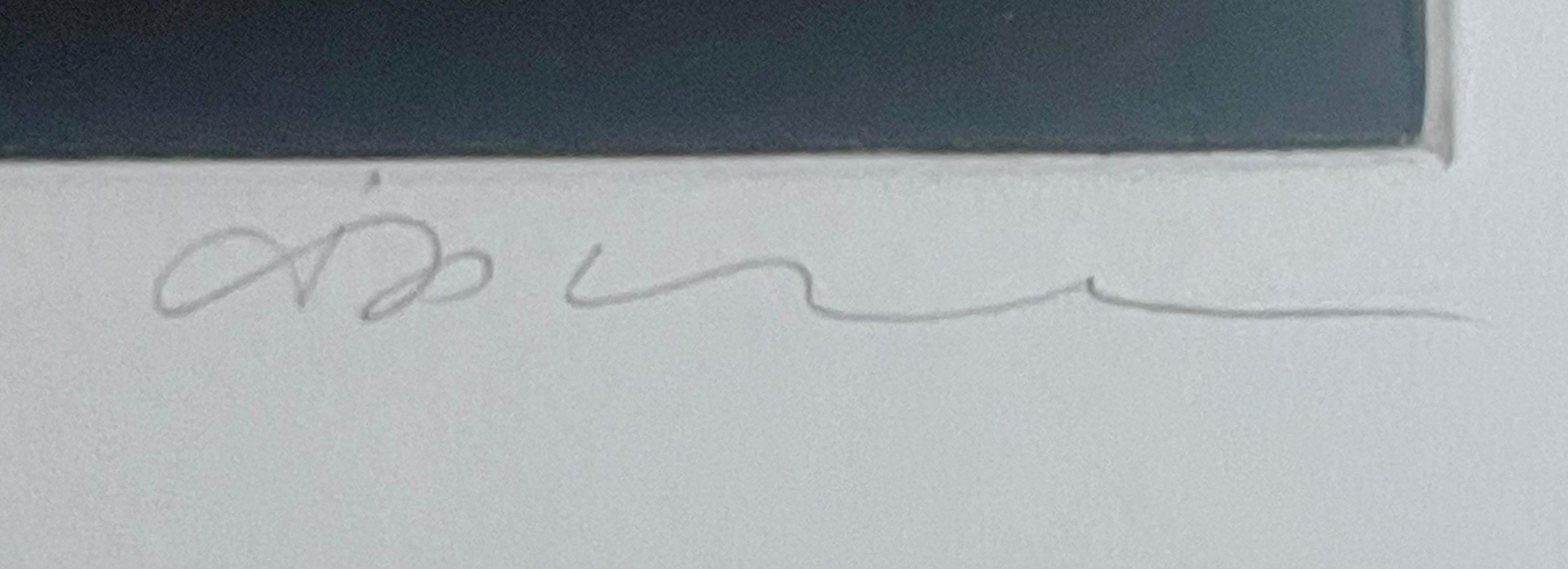 Untitled (with Curls), from the Equitable Assurance Gallery, Signed/N, Framed For Sale 1