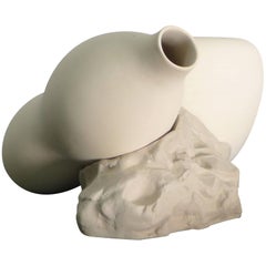 Anish Kapoor:: Dreiteilige Porzellanskulptur:: Titel "Chastre":: 1993:: signiert