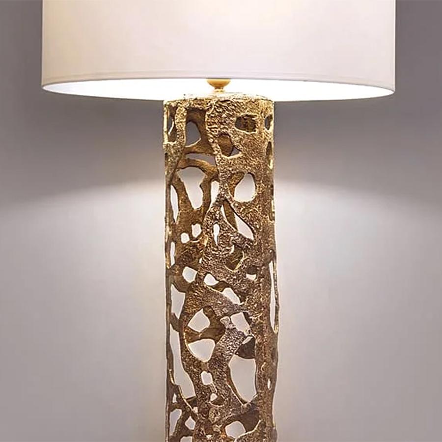 French Anita Bronze Table Lamp For Sale