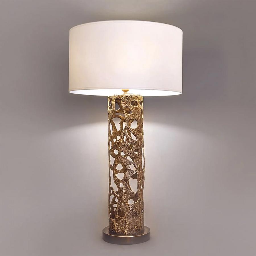 Anita Bronze Table Lamp In New Condition For Sale In Paris, FR
