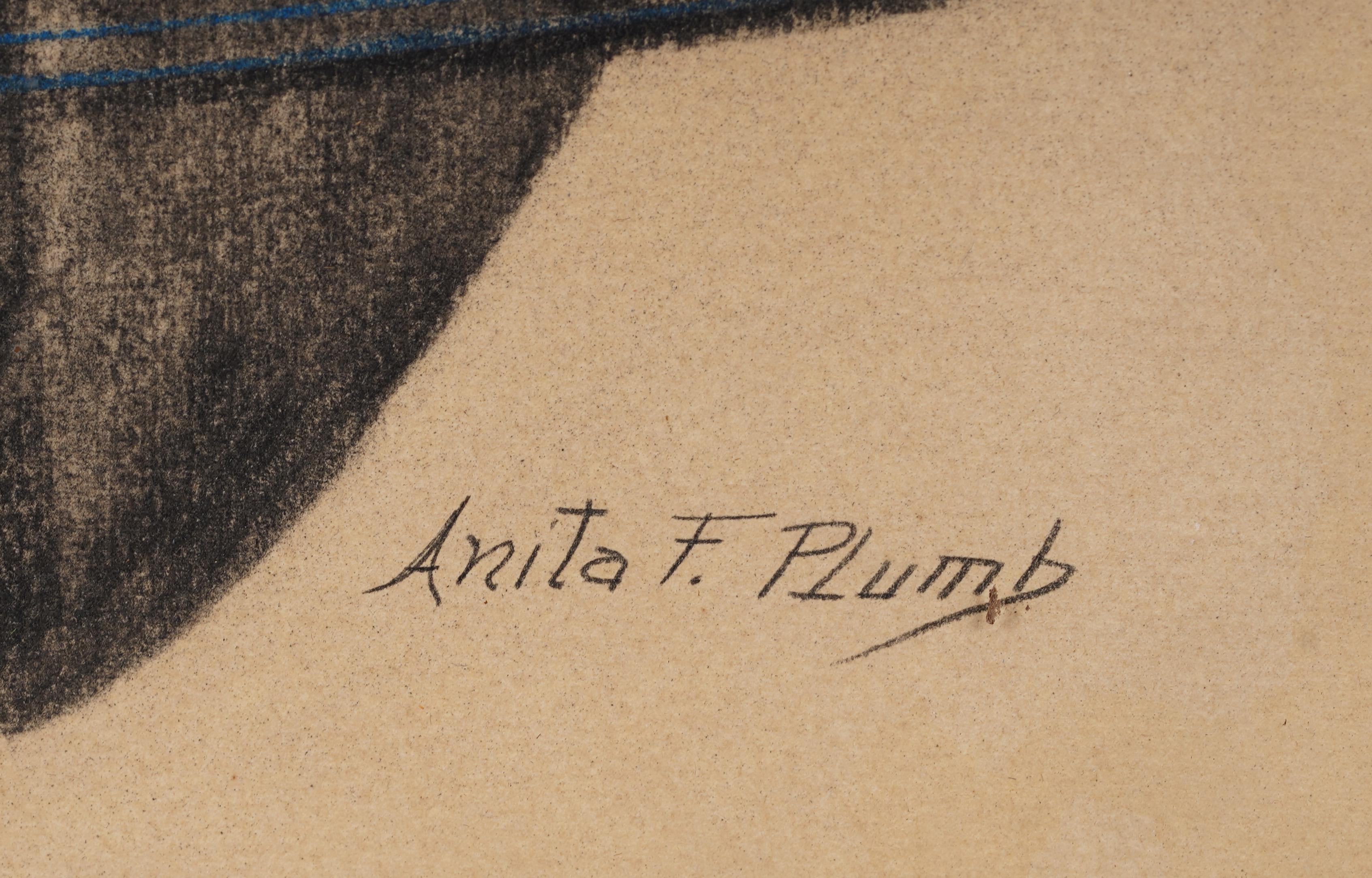 Antiguo Periodo Americano Cubista Abstracto Firmado Enmarcado Rara Pintura al Óleo de Artista en venta 4