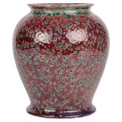 Anita Harris Cobridge Vase en poterie d'art émaillée à cuisson élevé en peau de mouton